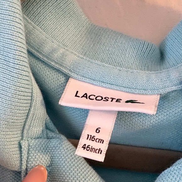 Lacoste Kids Polo Trio - Red, Light Green, Light Blue - Picture 10 of 11
